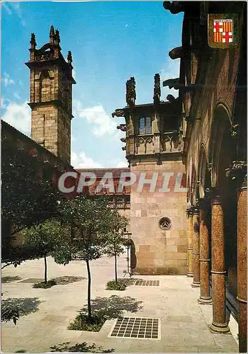 Cartes postales moderne Barcelona Barrio Gotico Cour des Orangers