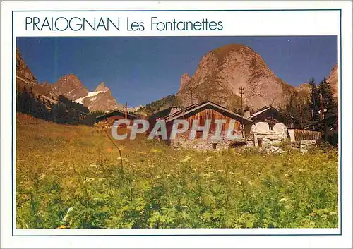 Cartes postales moderne Pralognan la Vanoise (alt 1410 m) En Terantaise Images de Savoies Le Hameau des Fontanettes (alt