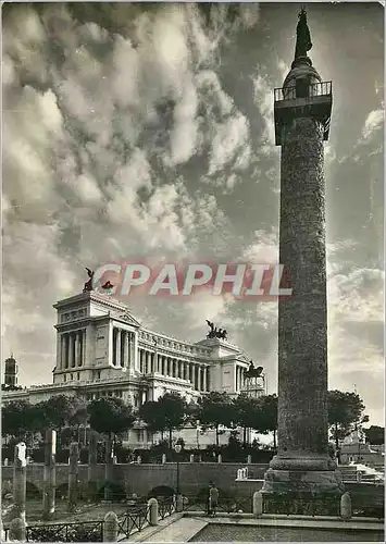 Moderne Karte Roma Colonne de Trajan Autel de la Patrie