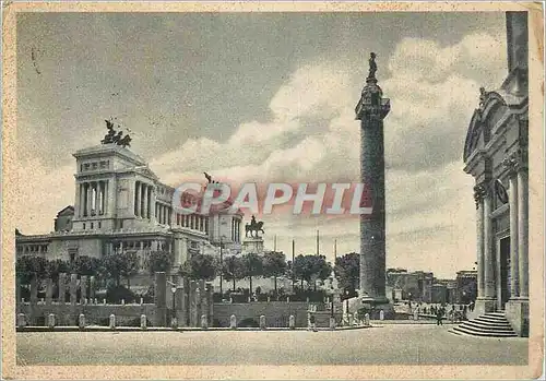Cartes postales moderne Roma Le Monument a Vitt Em IIe et la Colonne Traiana