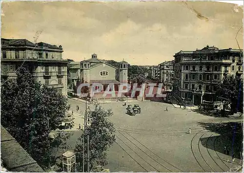 Moderne Karte Roma La Place Ungheria Eglise de St Roberto Bellarinino