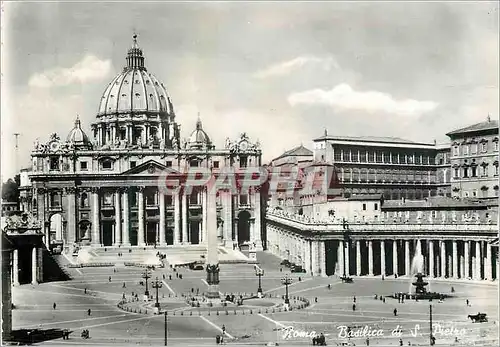 Moderne Karte Roma Basilica di S Pietro