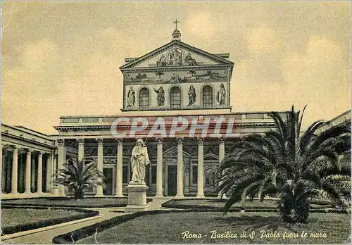 Cartes postales moderne Roma La Basilique de Saint Paul hors les Murs