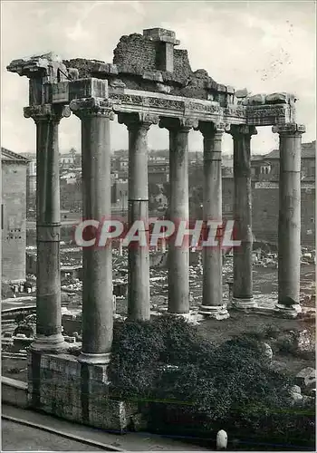 Moderne Karte Roma Temple de Saturn