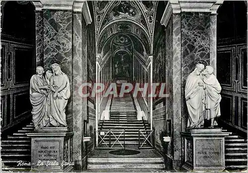 Cartes postales moderne Roma L'Escalier Saint