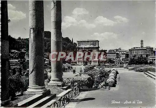 Moderne Karte Roma Arco di Tito Arc de Titus