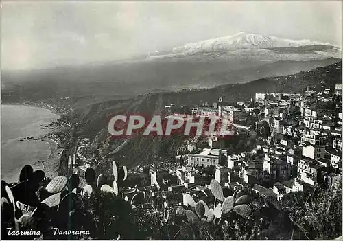 Moderne Karte Taormina Panorama