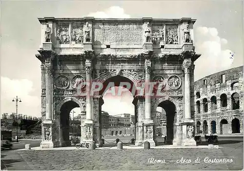 Moderne Karte Roma Arc de Costantine