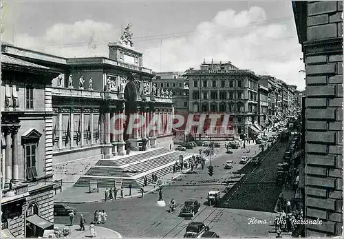 Moderne Karte Roma Rue Nazionale