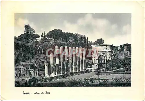 Moderne Karte Roma Arc de Titus