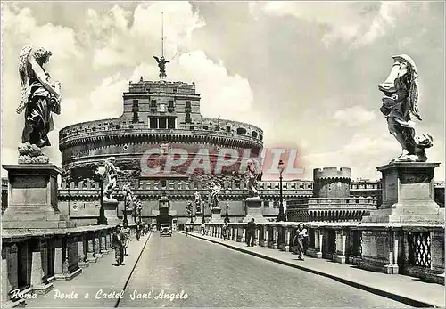 Cartes postales moderne Roma Ponte e Castel Sant Angelo