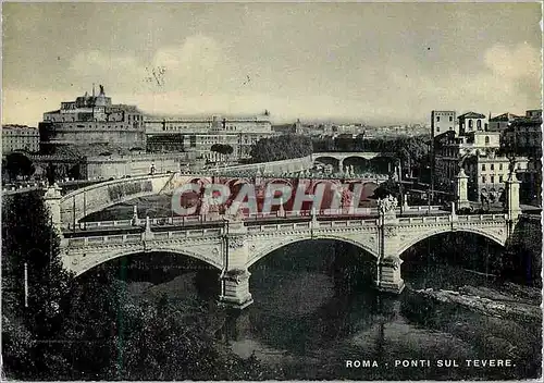 Cartes postales moderne Roma Les Pont sur le Teveres