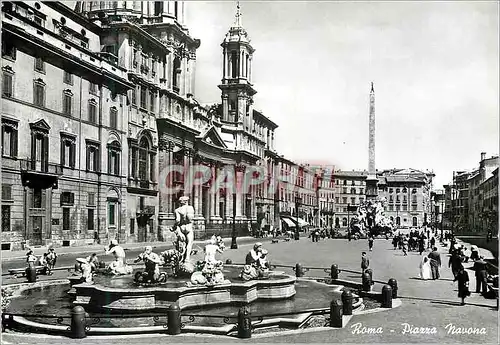 Cartes postales moderne Roma Place Navana
