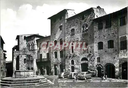 Cartes postales moderne Citta di S Gimignano (Siena) Place de la Citerne