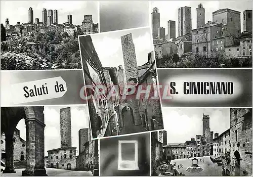 Cartes postales moderne Citta di S Gimignano (Siena)