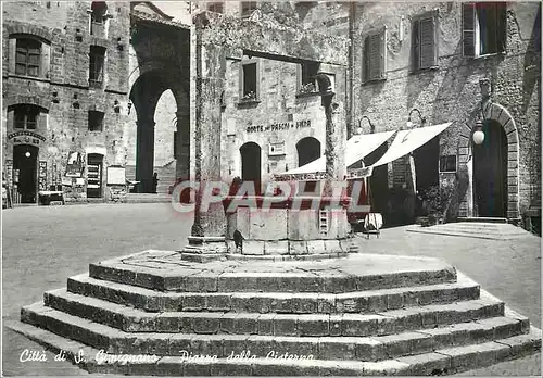 Cartes postales moderne Citta di S Gimignano (Siena) Pierre della Cisterna