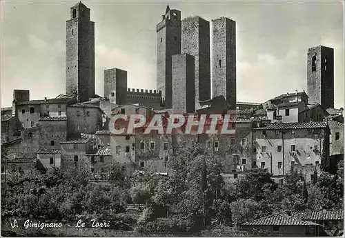 Cartes postales moderne Citta di S Gimignano (Siena) Le Torri
