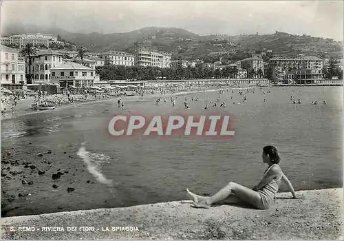 Cartes postales moderne S Remo Riviera Dei Fiori La Spiaggia