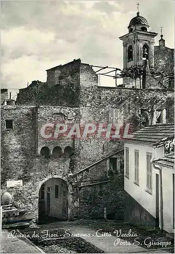 Cartes postales moderne Riviera dei Fiori Sanremo Citta Vecchia Porta S Giuseppe La Cote des Fleurs Senremo La Ville vie