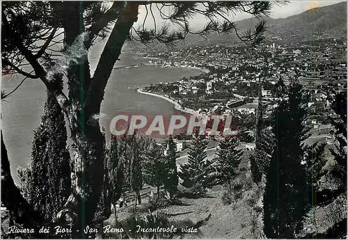 Cartes postales moderne Riviera dei Fiori Sanremo Incantevole vista Riviera des Fleurs Sanremo Charmante vue