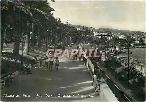 Cartes postales moderne Riviera dei Fiori San Remo Passeggiata Imperatrice Riviera des Fleurs Sanremo Pormenade de l'Imp