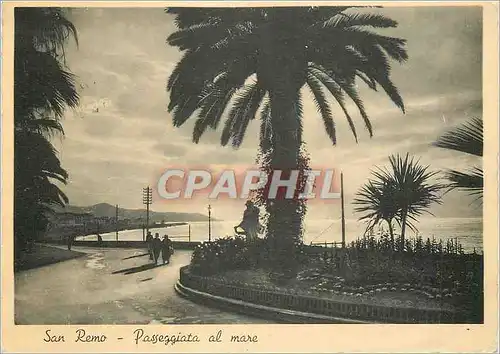 Cartes postales moderne San Remo Passeggiata al mare