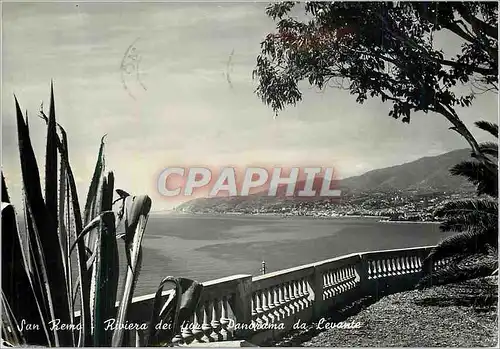 Cartes postales moderne San Remo Riviera dei fiori Panorama da Levante Riviere des Fleurs Panorama vu du Levant