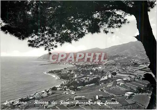Cartes postales moderne San Remo Riviera dei fiori Panorama Levante Riviere des Fleurs Panorama vu du Levant