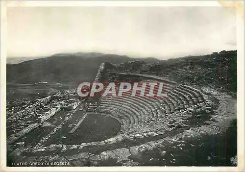 Moderne Karte Teatro Greco di Segesta