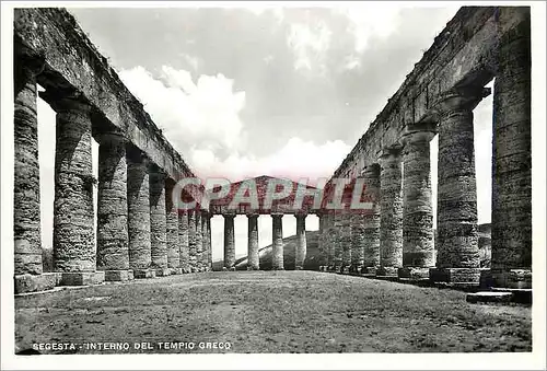 Moderne Karte Dintorni Del Tempio Di Segesta