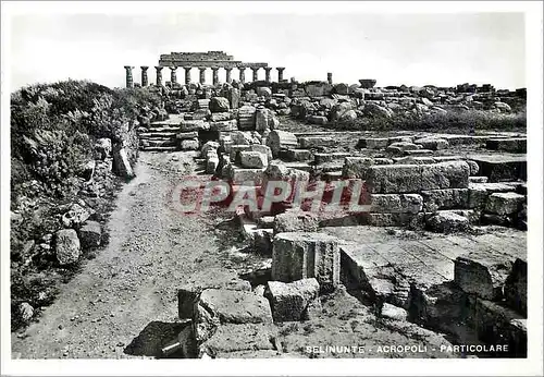 Cartes postales moderne Selinunte Acropoli Particolare Arcopoils Detail