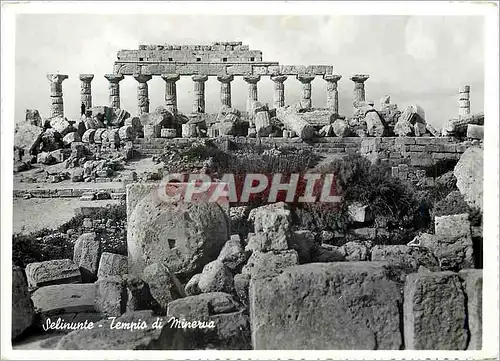 Cartes postales moderne Selinunte Tempio di Minerva