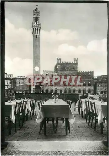 Cartes postales moderne Ristorante Bar al Mangia Siena Piazza del Campo Siena