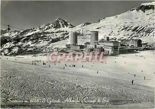 Cartes postales moderne Sestriere I Grandi Alberghi e Campi di Sci