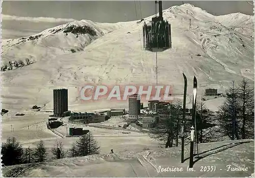 Cartes postales moderne Sestriere Funivie