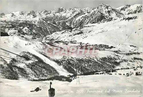 Cartes postales moderne Sestriere Panorama dal Monte Banchetta