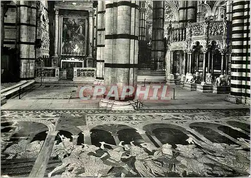 Cartes postales moderne Siena L'interne de la Cathedrale
