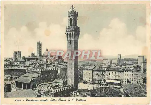 Cartes postales moderne Siena Panorama veduto dalla Chiesa di S Martino