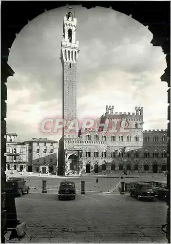 Cartes postales moderne Siena Palais publique
