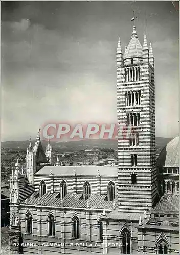 Cartes postales moderne Siena Campanile Della Cathedrale
