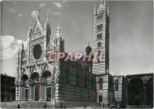 Moderne Karte Siena L'Oeuvre Metropolitaine Le Dome