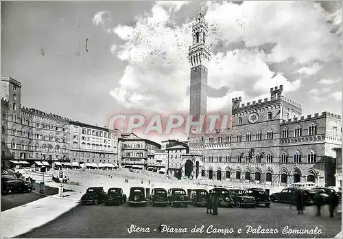 Cartes postales moderne Siena Place du Champ Le Palais Communal