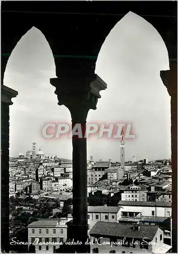 Cartes postales moderne Siena Vue d'ensemble prise du Clocher de l'Eglise des Servi