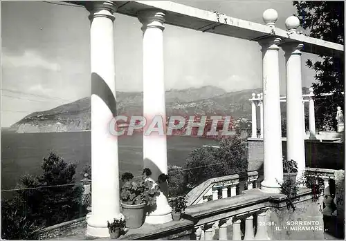 Moderne Karte Sorrento Il Miramare