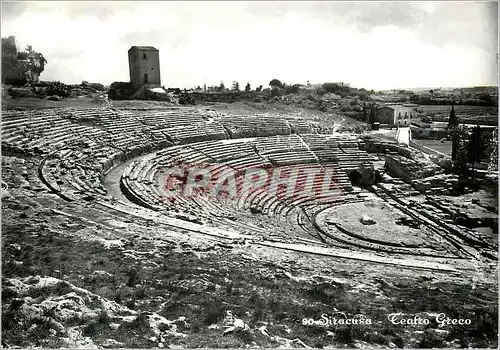 Moderne Karte Siracusa Teatro Greco