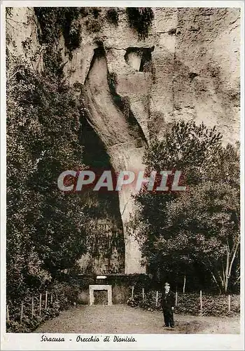 Cartes postales moderne Siracusa Orecchio di Dionisio L'oreille de Dionysius