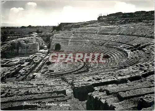 Moderne Karte Siracusa Teatro Greco