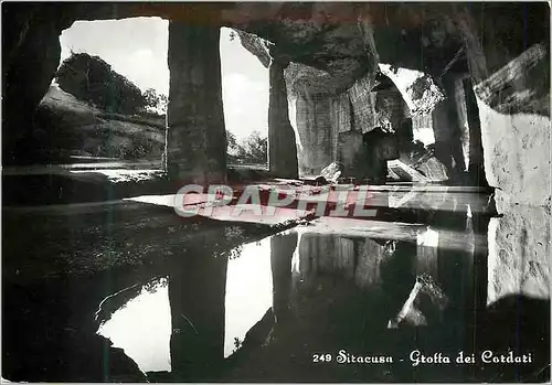 Cartes postales moderne Siracusa Grotta dei Cordari Cordari Grotte