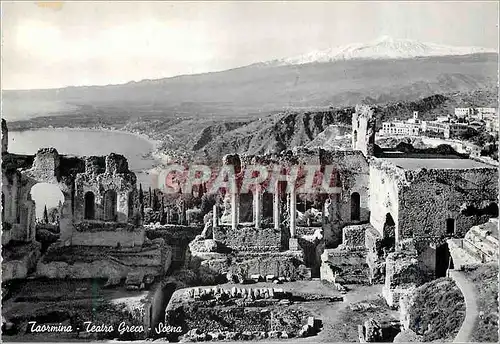 Cartes postales moderne Taormina Teatro Greco Scena