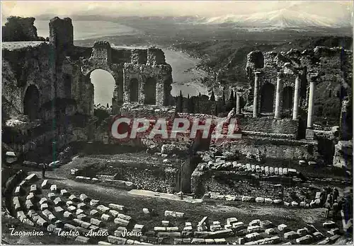 Cartes postales moderne Taormina Teatro Antico Scena